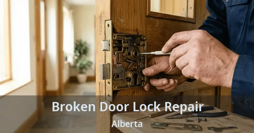 Broken Door Lock Repair Alberta