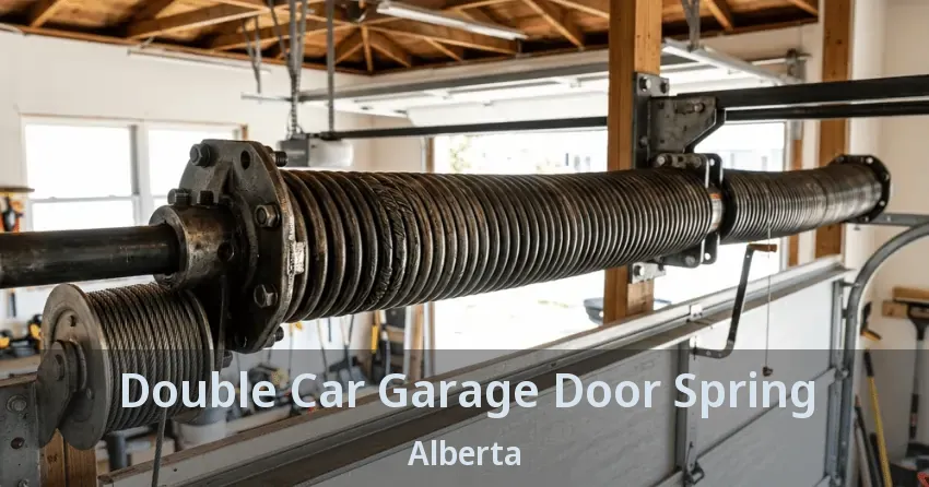 Double Car Garage Door Spring Alberta