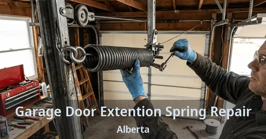 Garage Door Extention Spring Repair Alberta