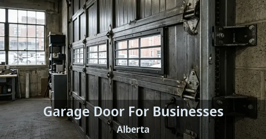 Garage Door For Businesses Alberta