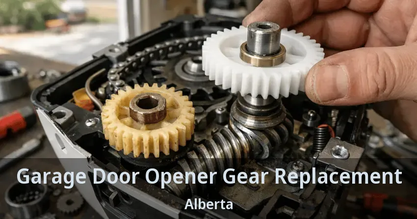 Garage Door Opener Gear Replacement Alberta