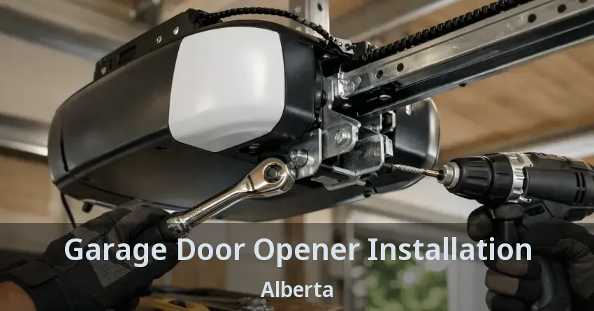 Garage Door Opener Installation Alberta Garage Door Opener Installation Alberta