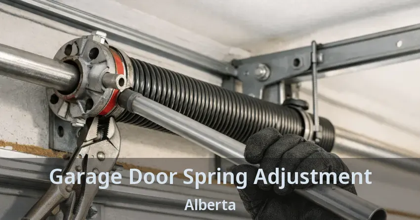 Garage Door Spring Adjustment Alberta