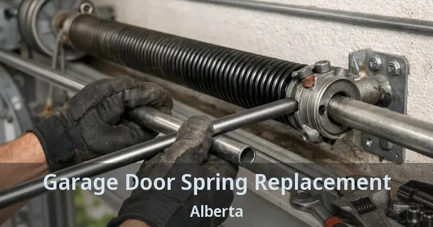 Garage Door Spring Replacement Alberta