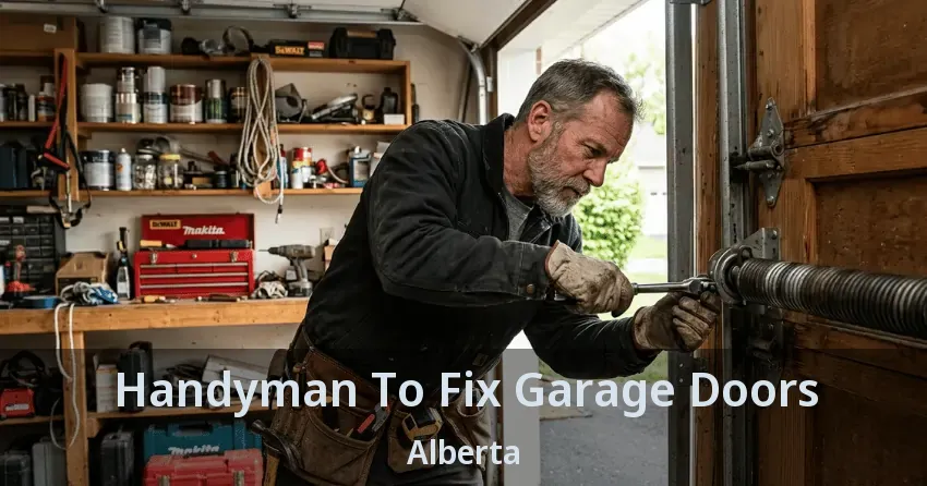 Handyman To Fix Garage Doors Alberta