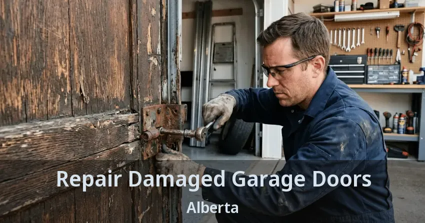 Repair Damaged Garage Doors Alberta