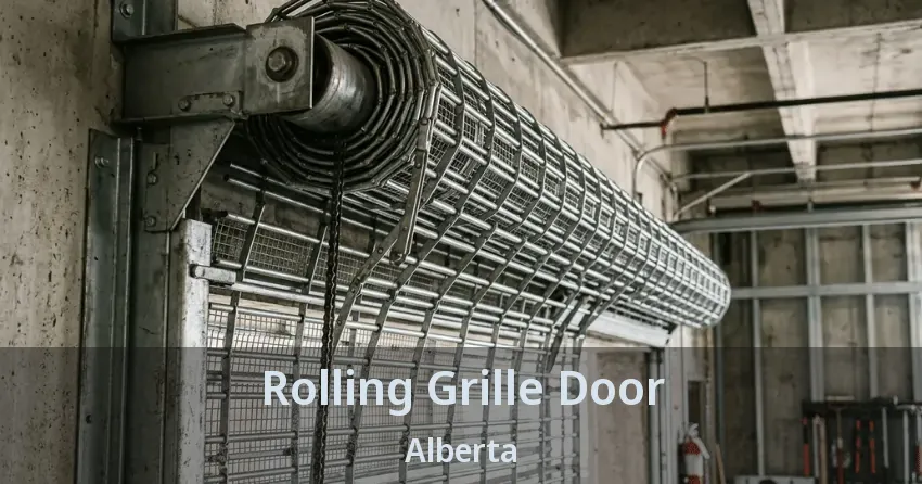 Rolling Grille Door Alberta