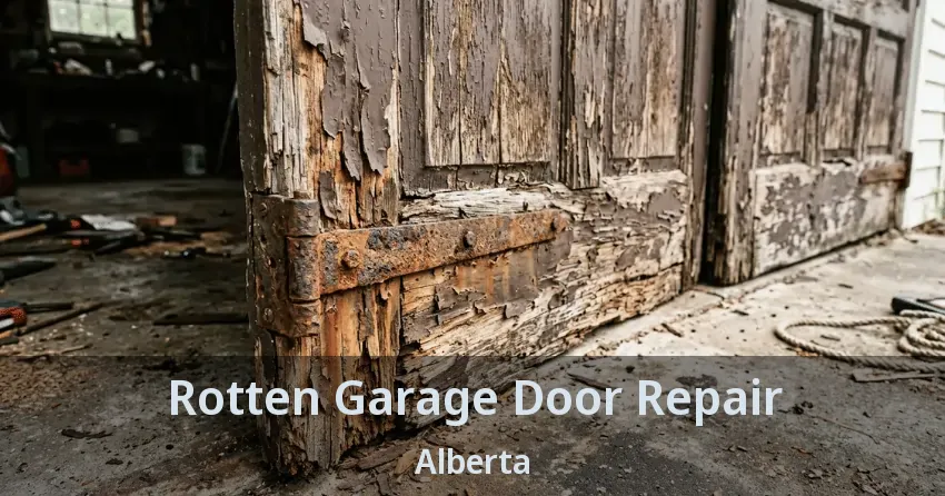 Rotten Garage Door Repair Alberta