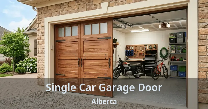 Single Car Garage Door Alberta
