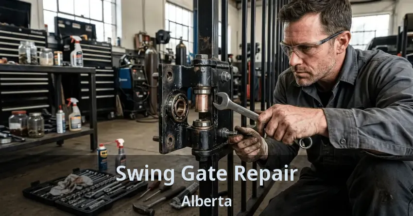 Swing Gate Repair Alberta