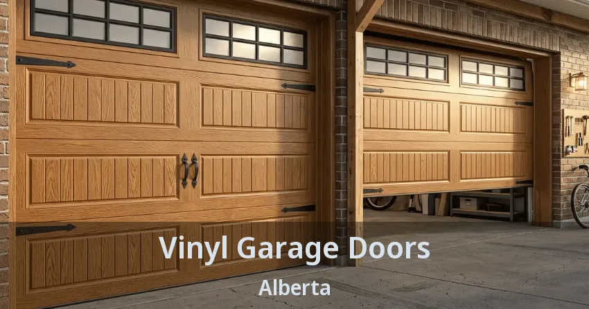 Vinyl Garage Doors Alberta