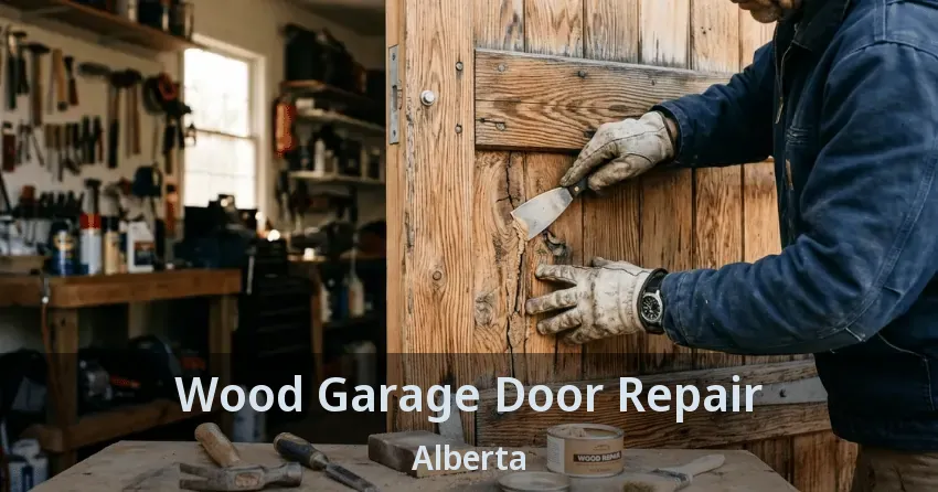 Wood Garage Door Repair Alberta