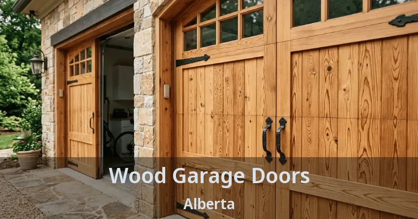 Wood Garage Doors Alberta